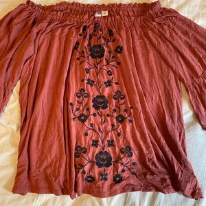 Francesca's • S • Floral Top